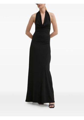 GUESS USA halter cut-out maxi dress - Black