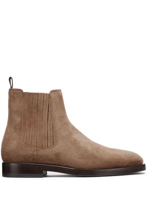 Brunello Cucinelli suede Chelsea boots - Brown
