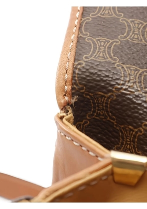 Celine Pre-Owned 2000s Macadam cross body bag - Brown