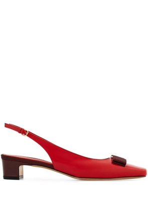 Ferragamo 30mm Vara pumps - Red