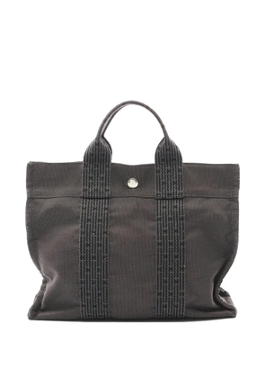 Hermès Pre-Owned 2000s PM Yale Line canvas tote bag - Grey
