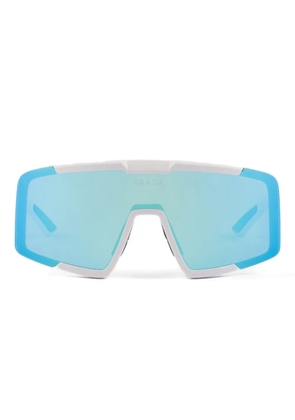 Prada Eyewear geometric-frame sunglasses - White