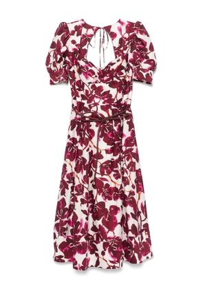 Rebecca Vallance Nerissa midi dress - Red