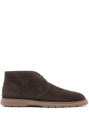 Tod's Desert suede boots - Brown