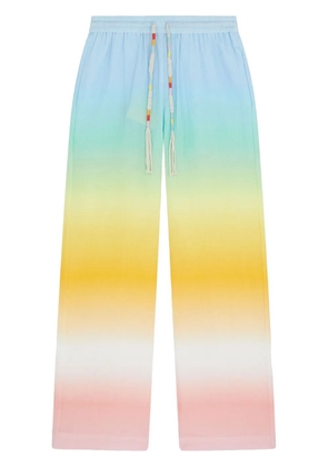 Mira Mikati ombré-effect sweatpants - Blue