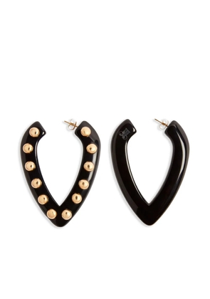 La DoubleJ Dew earrings - Black