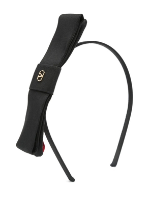 Valentino Garavani VLogo Signature headband - Black