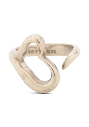 Tiffany & Co. Pre-Owned 2000s open-heart ring - Silver