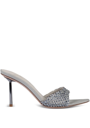 Le Silla 80mm Gilda embellished sandals - Grey