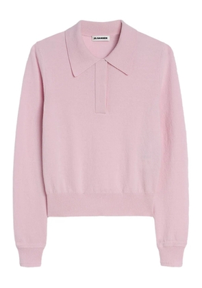 Jil Sander wool polo sweater - Pink