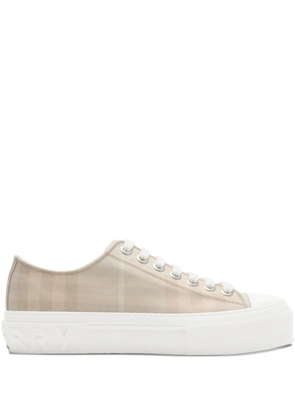 Burberry check-pattern low-top sneakers - Neutrals