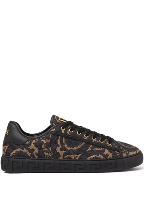 Versace Barocco Jacquard Greca sneakers - Black