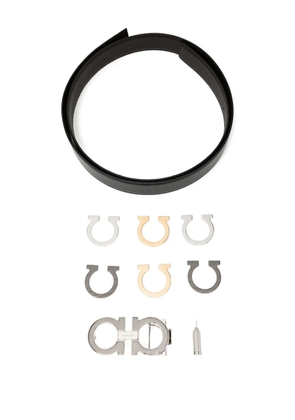 Ferragamo reversible leather belt - Black