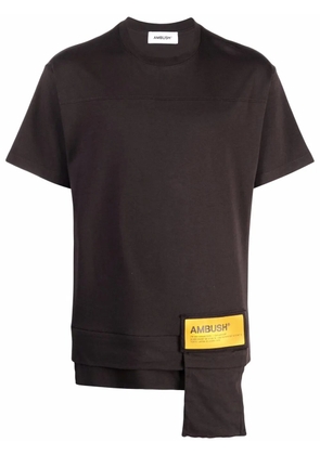 AMBUSH waist pocket T-shirt - Brown