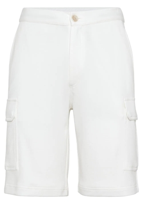 Brunello Cucinelli cotton bermuda shorts - White