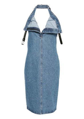 Coperni open-back midi dress - Blue