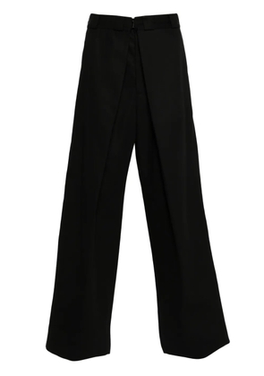 Givenchy pleated wide-leg trousers - Black
