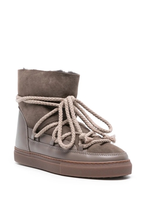 Inuikii Classic suede lace-up boots - Neutrals