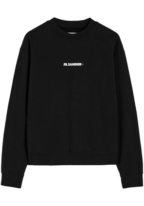 Jil Sander logo-print sweatshirt - Black