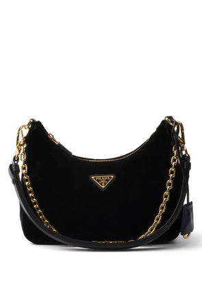 Prada Re-Edition velvet mini-bag - Black