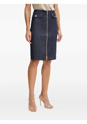 MARCIANO by GUESS zip midi skirt - Blue