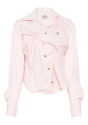 Vivienne Westwood gathered shirt - Pink