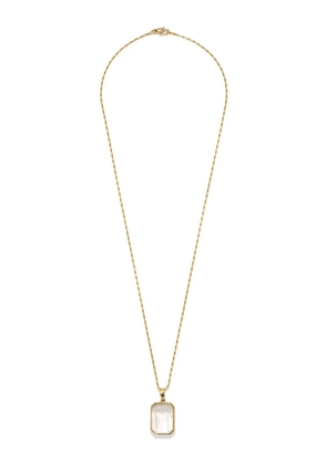 Goossens Stones crystal necklace - Gold