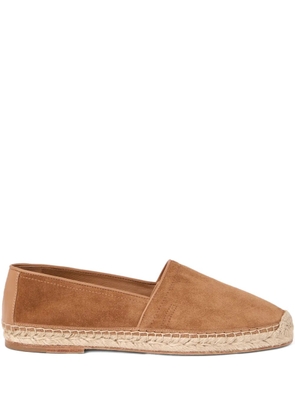 Brunello Cucinelli suede espadrilles - Brown