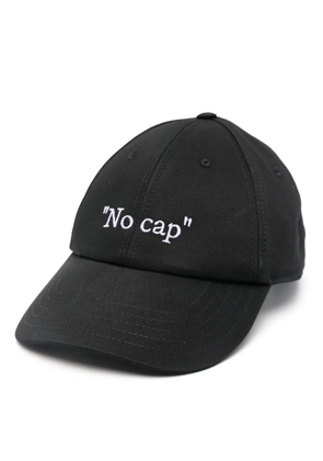 Off-White No Cap baseball cap - Black