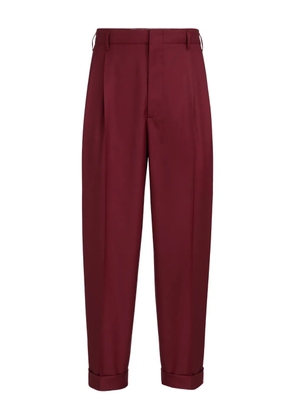 Brunello Cucinelli pleated trousers - Red