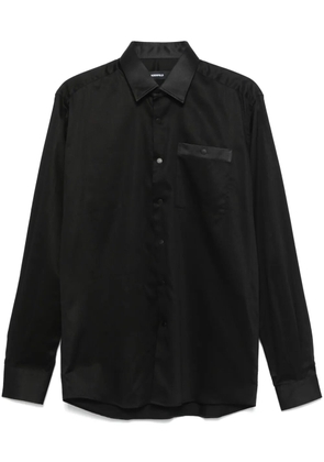 Karl Lagerfeld satin shirt - Black