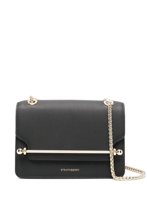 Strathberry mini East/West cross body bag - Black