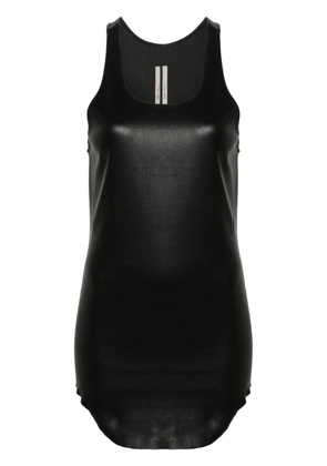 Rick Owens sleeveless leather tank top - Black