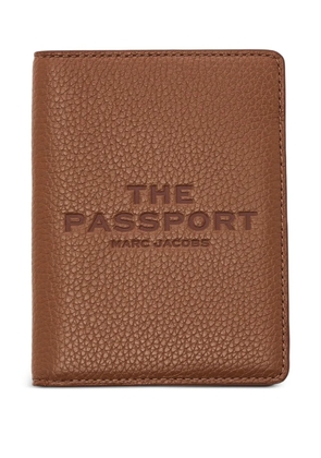 Marc Jacobs The Leather Passport Case - Brown