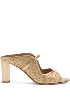 Malone Souliers 70mm Norah mules - Gold