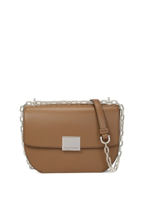 Karl Lagerfeld K/Forever leather crossbody bag - Neutrals