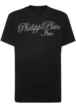 Philipp Plein logo-print cotton T-shirt - Black