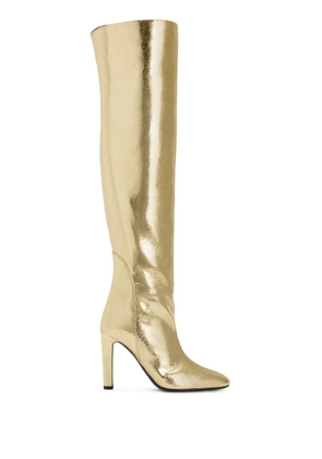 Giuseppe Zanotti 105mm Hattie knee-high boots - Gold