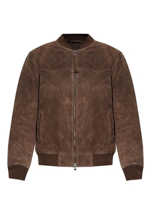 AllSaints Zealand zip-up jacket - Brown