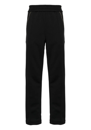 Palm Angels monogram-appliqu� track pants - Black