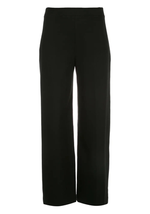 Rosetta Getty pull-on cropped straight trousers - Black