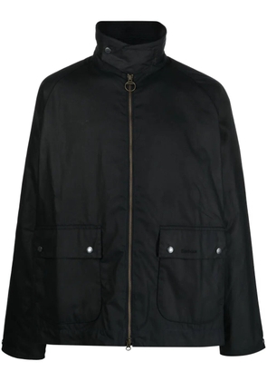 Barbour corduroy-collar cotton jacket - Blue