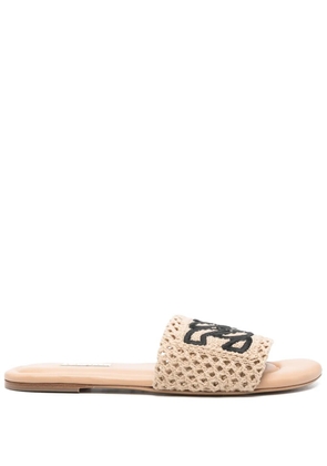 Casadei Positano slides - Neutrals