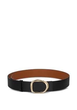 TWINSET buckle leather belt - Black