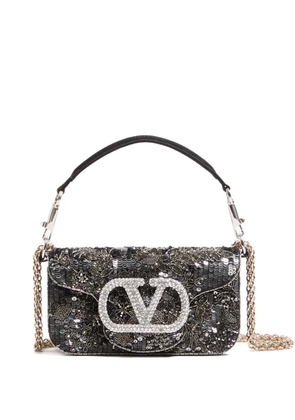 Valentino Garavani small Locò embellished tote bag - Black