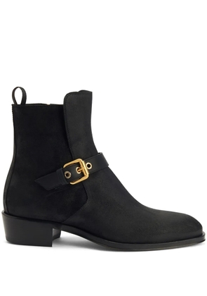 Giuseppe Zanotti 40mm Jhonny leather ankle boots - Black