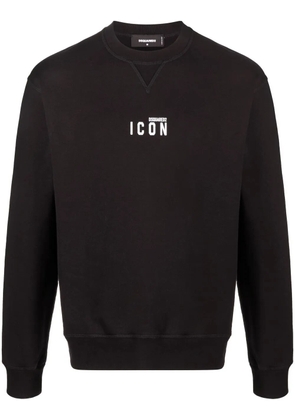DSQUARED2 Icon cotton sweatshirt - Black