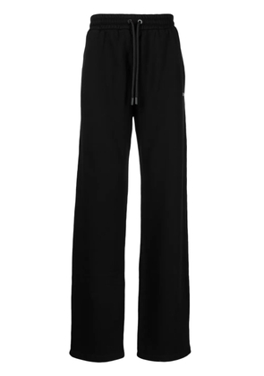 Off-White Stitch Diag cotton track pants - Black
