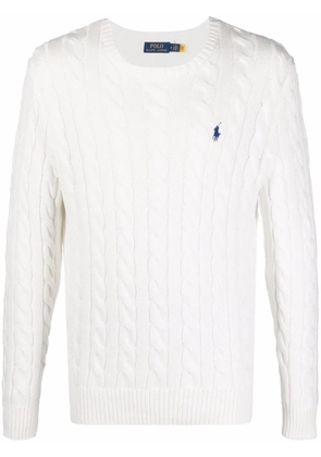 Polo Ralph Lauren cable-knit jumper - White