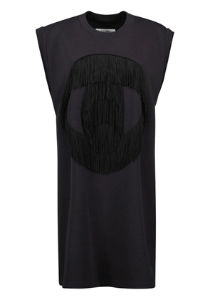 MM6 Maison Margiela fringed dress - Black